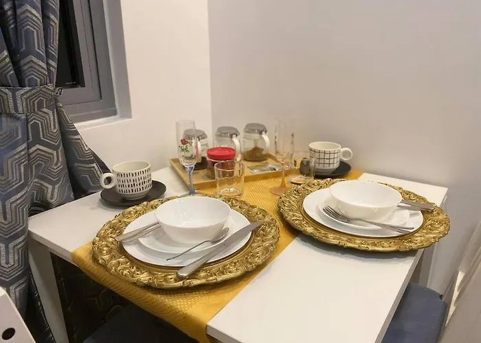 Apartment 1br Fame Residences Mandaluyong- Be My Guest Staycation- Near Sm Megamall, Greenfield District, & Ortigas Manila