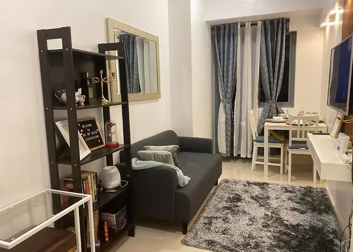 Apartment 1br Fame Residences Mandaluyong- Be My Guest Staycation- Near Sm Megamall, Greenfield District, & Ortigas Manila
